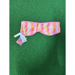 NEW- Wild Fable Pink Floral Swim Size Large